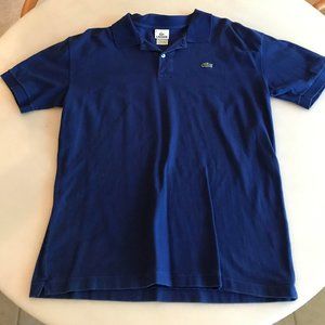 Lacoste Blue Polo Size 6